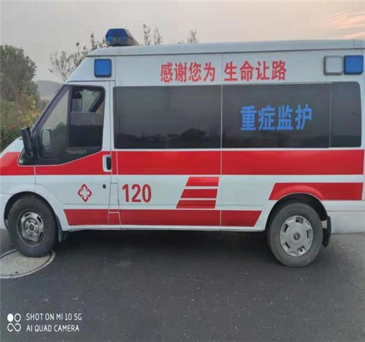 拉孜救护车出租服务案例3